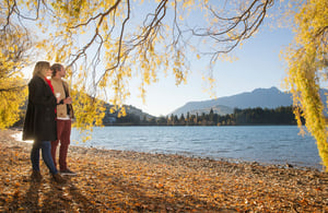 Autumn walks on Queenstown Bay